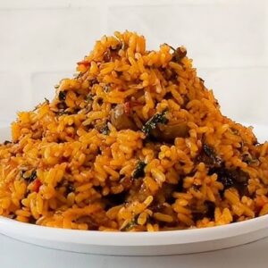 Palm Oil Rice and beans