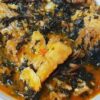 Bitterleaf Soup + 3 Goat/Beef + 2 Swallows
