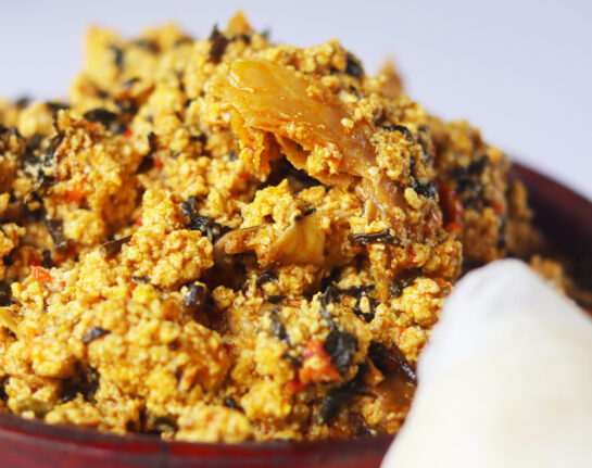 Egusi Soup + swallow